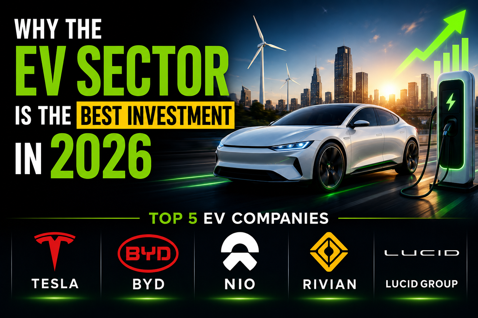 Why the EV Sector is the Best Investment in 2026 | Top 5 EV Companies